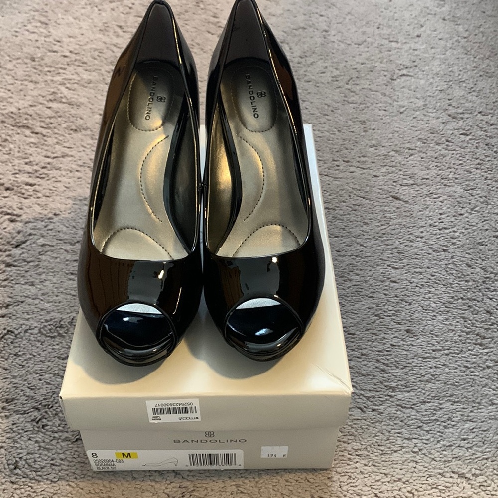 Bandolino open toe pump